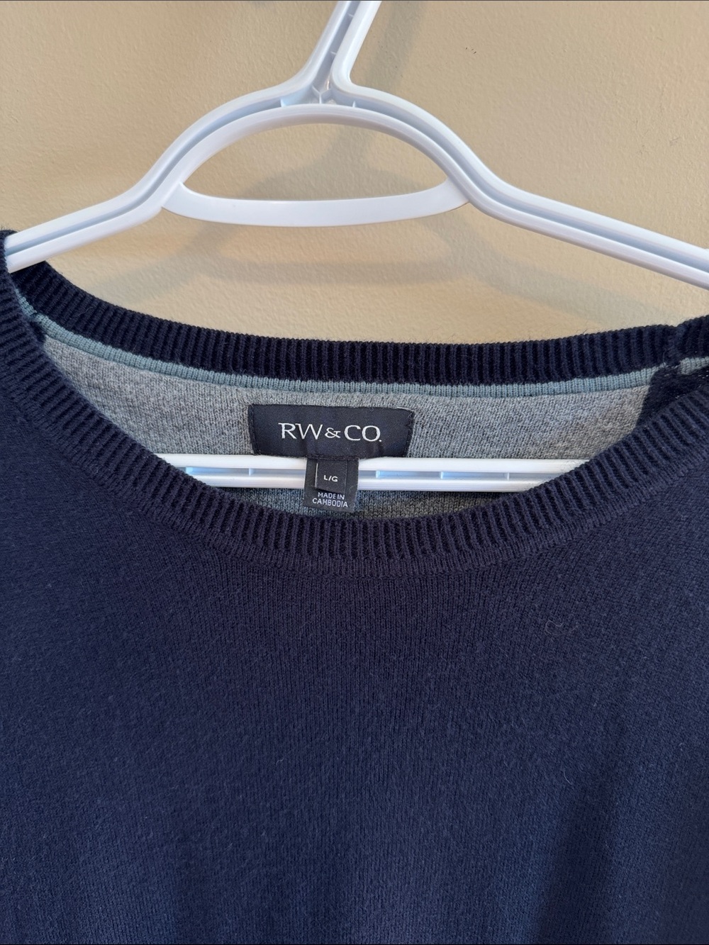 RW&CO. Black Crewneck Sweater - Picture 2 of 3
